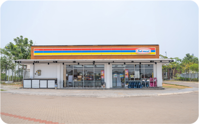 Minimarket Franchise dan Penggunaan Rak Gondola