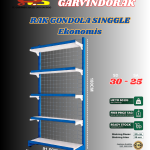 rak gondola minimarket murah rak gondola single 180 cm