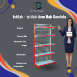 Kenali komponen rak gondola dan fungsinya, mulai dari tiang, shelving, bracket, back panel hingga kaki rak. Temukan rak gondola minimarket berkualitas di Garvindo Rak Surabaya.